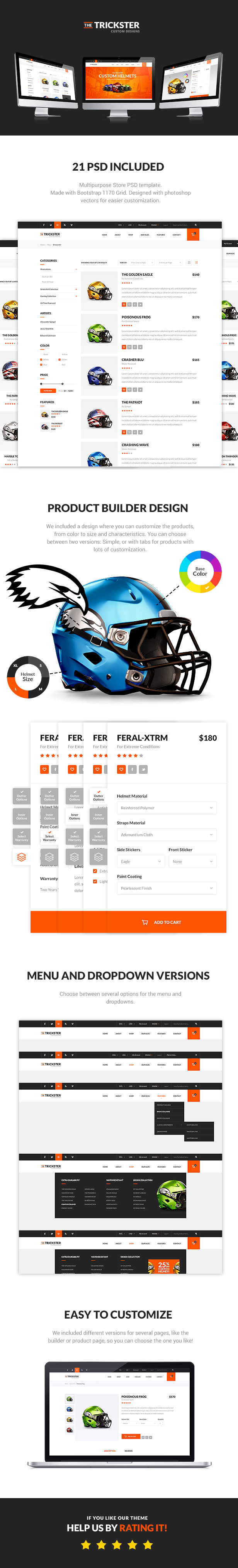 The Trickster - Multipurpose PSD Product Builder - 7