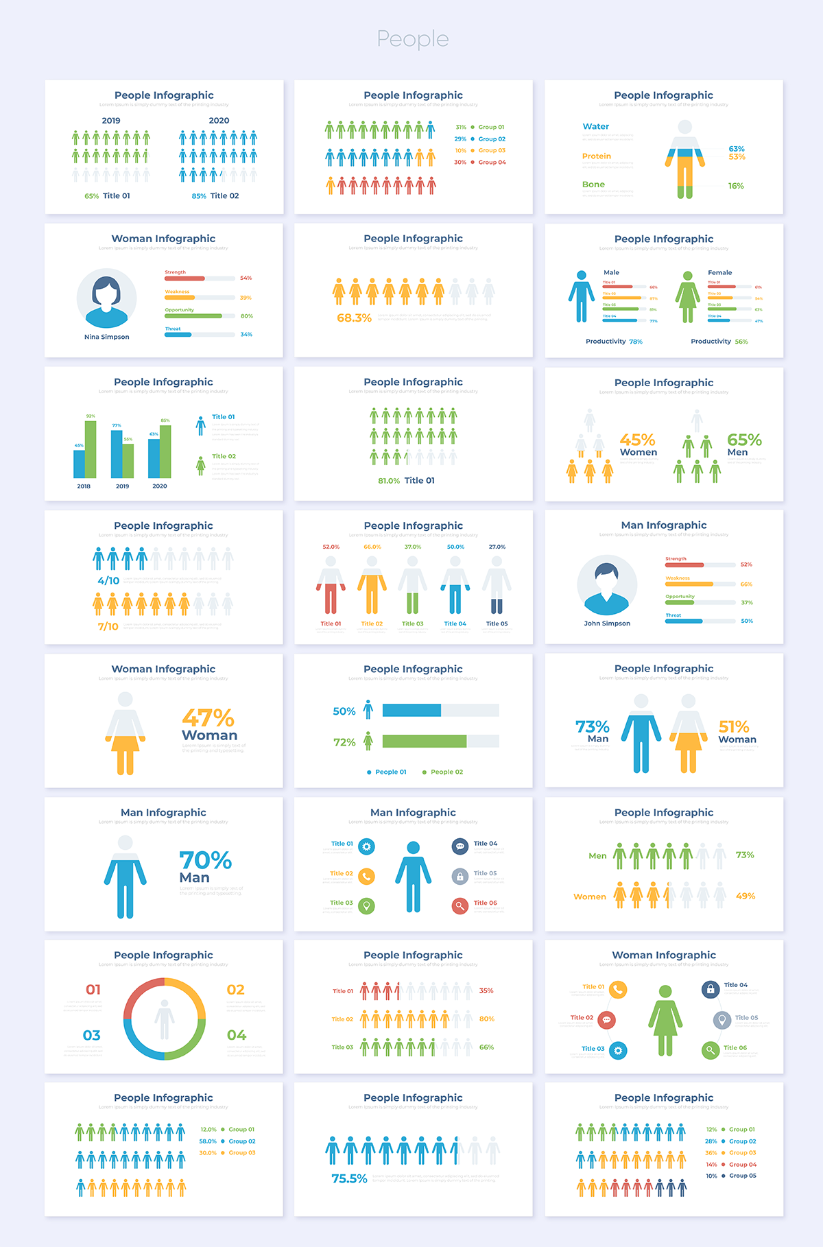 Infographics Pack - 42