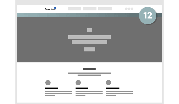 Finance Business HTML Template - Sanders - 3