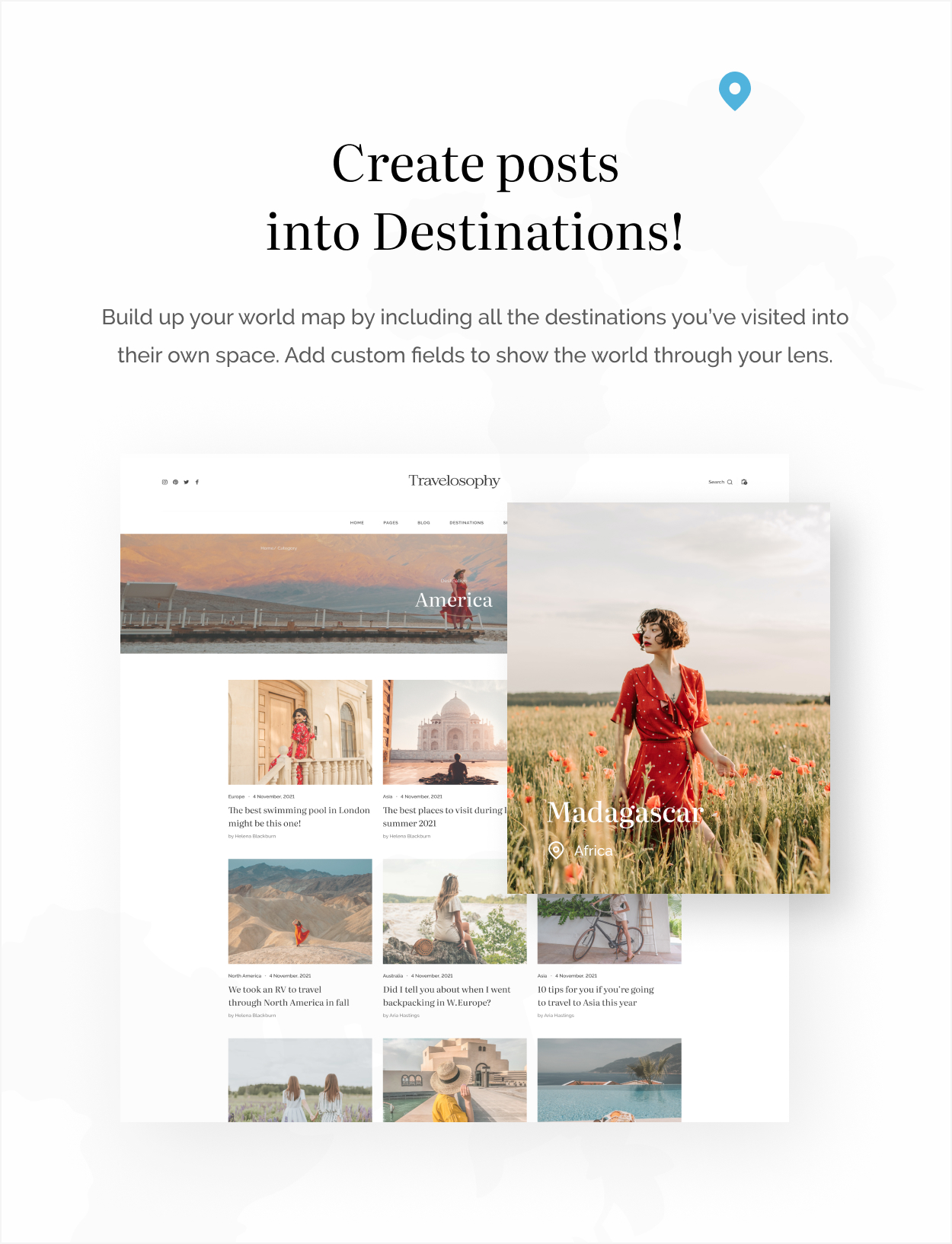 Travelosophy - Travel Modern Theme