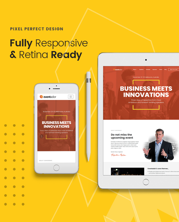 EventAdor Event Marketing WordPress Theme