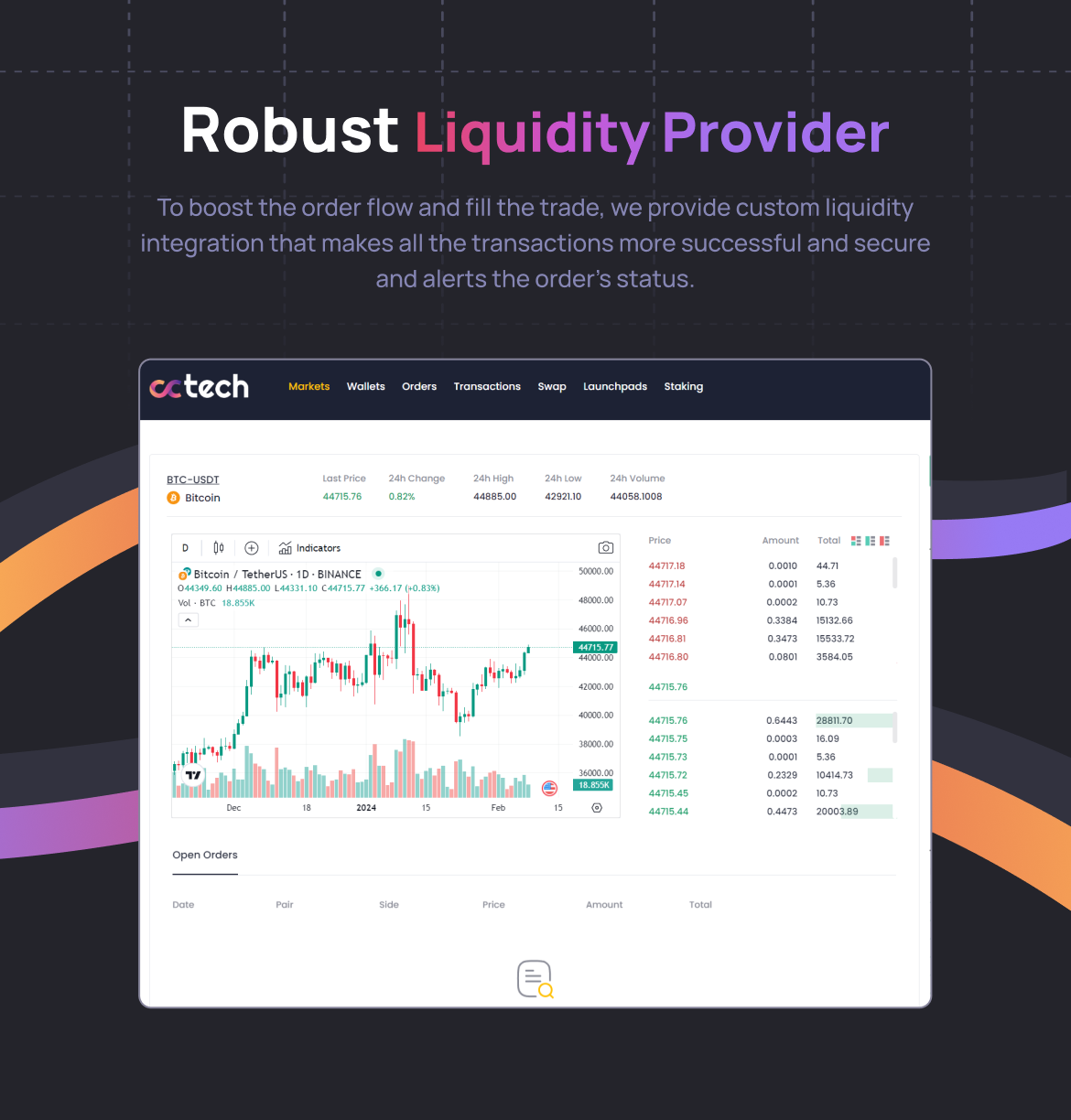 CryptoTech - Crypto Exchange Software, Spot, Futures, Binary, Cryptocurrency Swap, CEX, P2P Exchange - 4