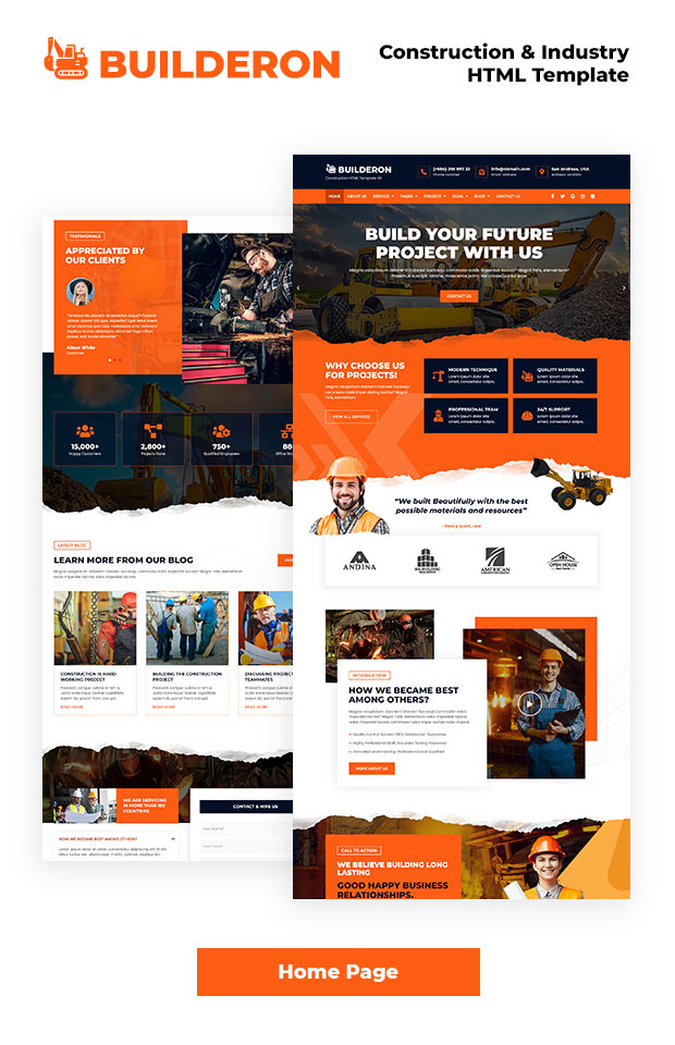 builderon html home page