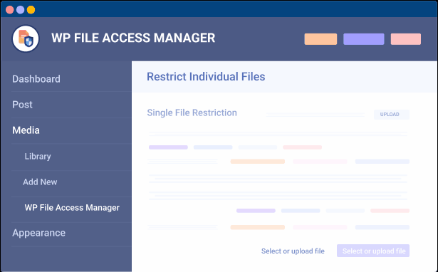 WP File Access Manager - Easy Way to Restrict WordPress Uploads - 3