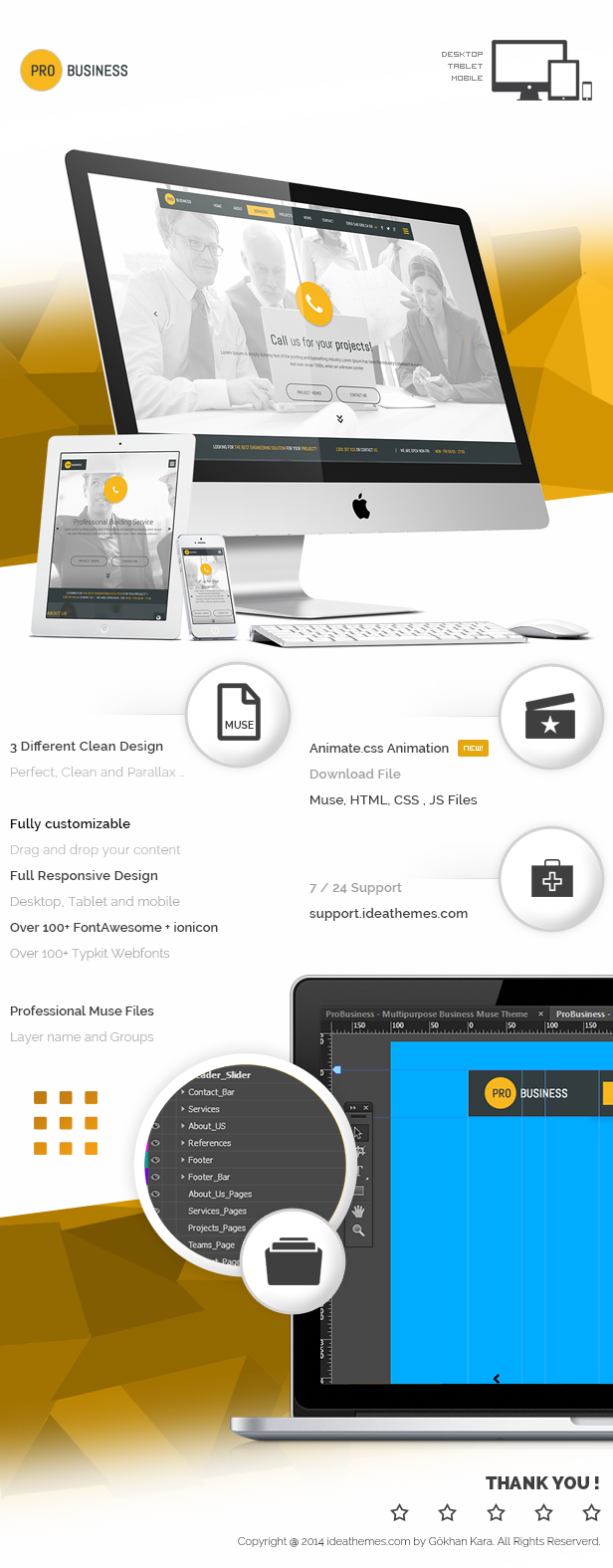 ProBusiness - Multipurpose Business Muse Theme - 1