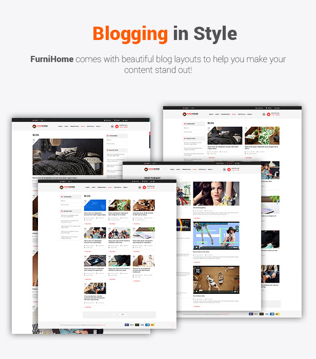 FurniHome - Furniture WordPress Theme