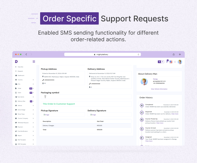 Delivery App - On Demand Delivery System Flutter App with bidding system | Courier App - 28