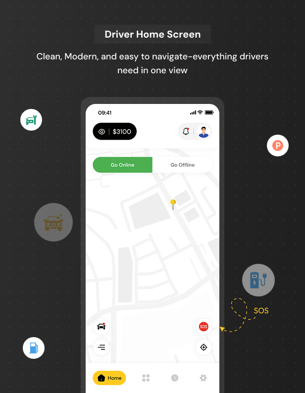 GoCab | Full Solution Taxi Cab Booking with Laravel and React Native