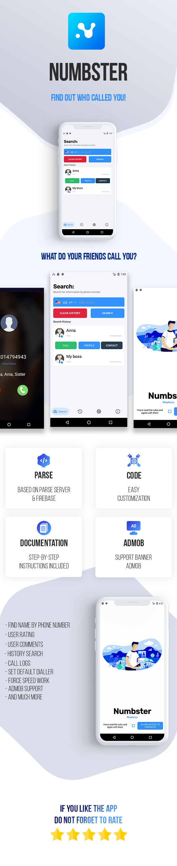 Numbster - Who is calling you? (android) - 1