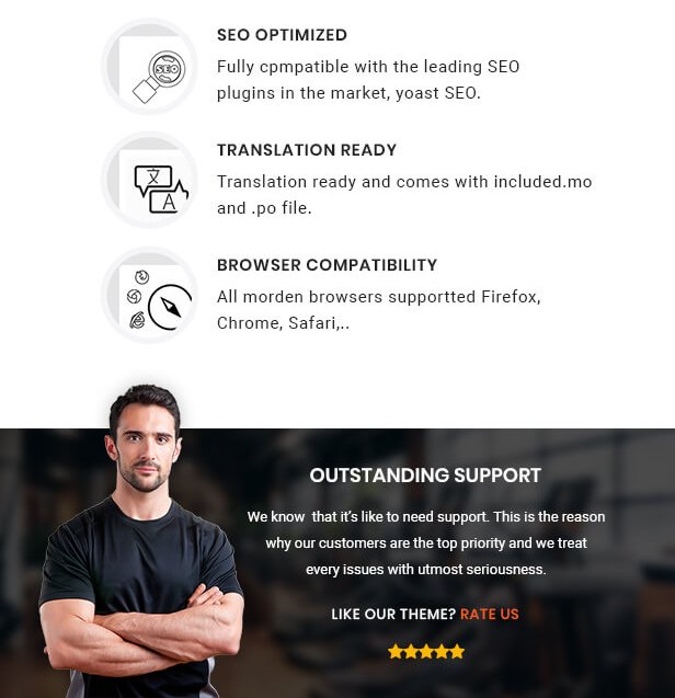 Fitben - Gym Fitness WordPress Theme - 2
