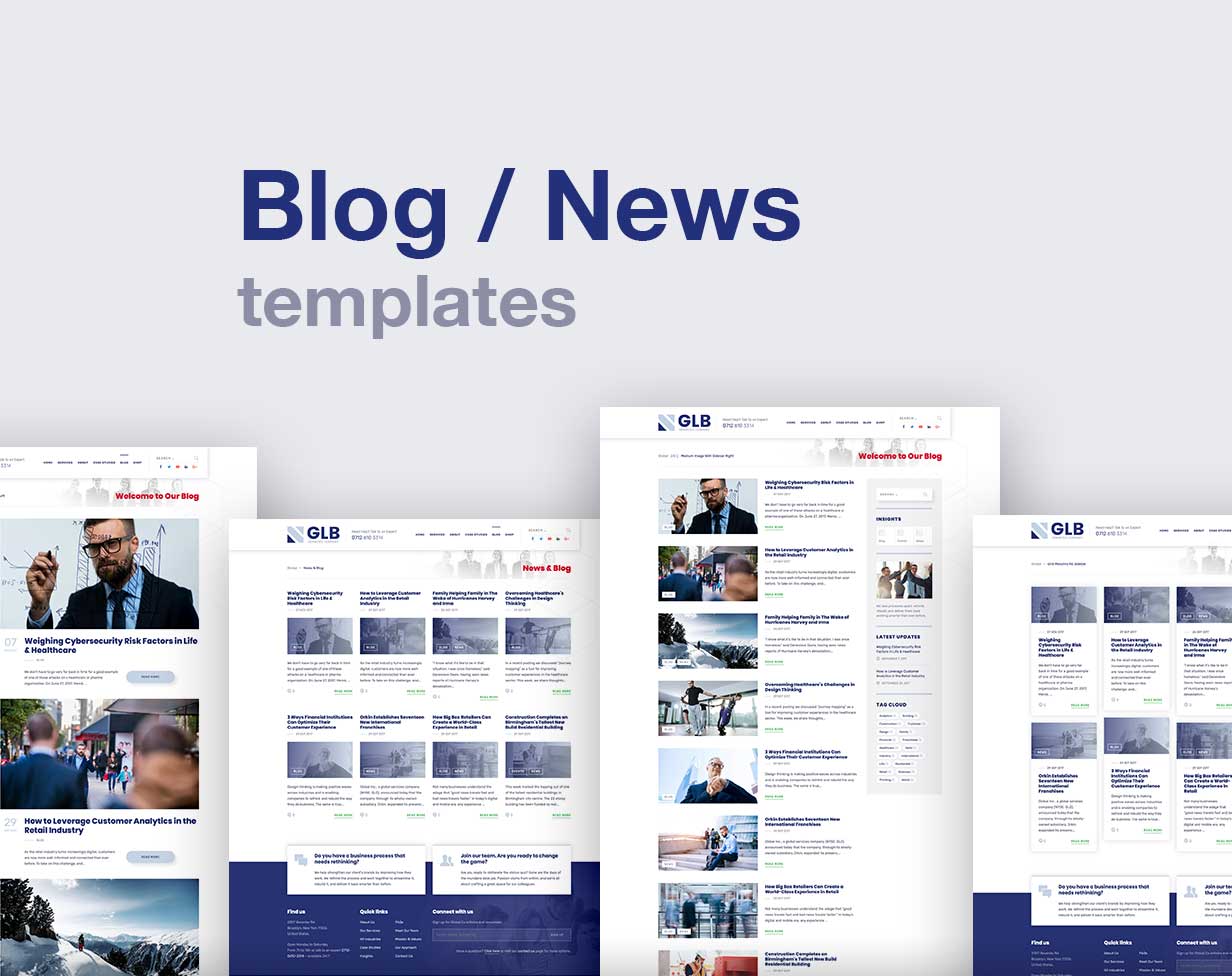 Glb - Responsive Multi-purpose WordPress Theme - 8