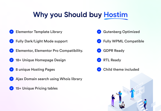 Hostim Feature List