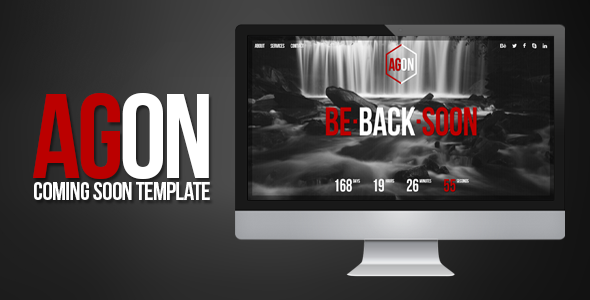 Agon - Responsive Coming Soon Template