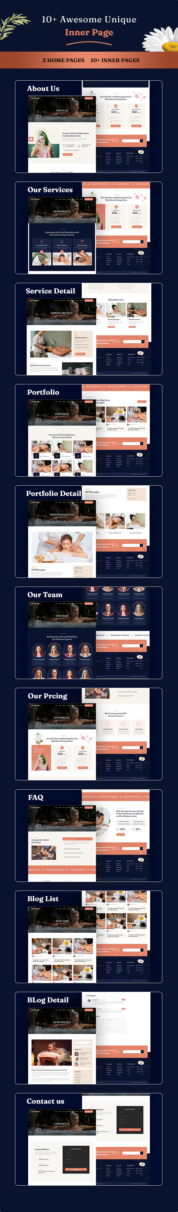 Spaclub - Beauty Salon & Spa Service HTML Template - 4