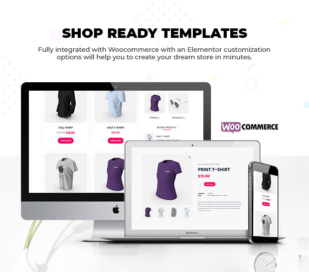 eventum html woocommerce pages