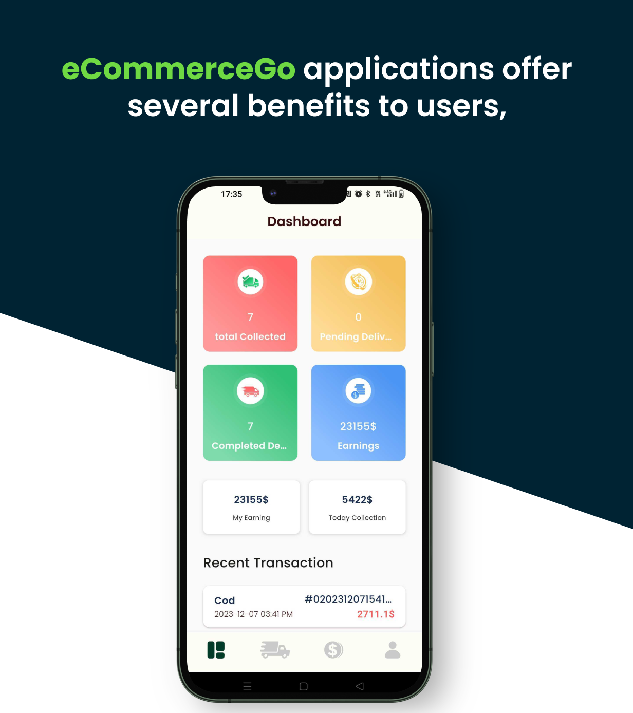eCommerceGo SaaS Delivery Boy App - 6