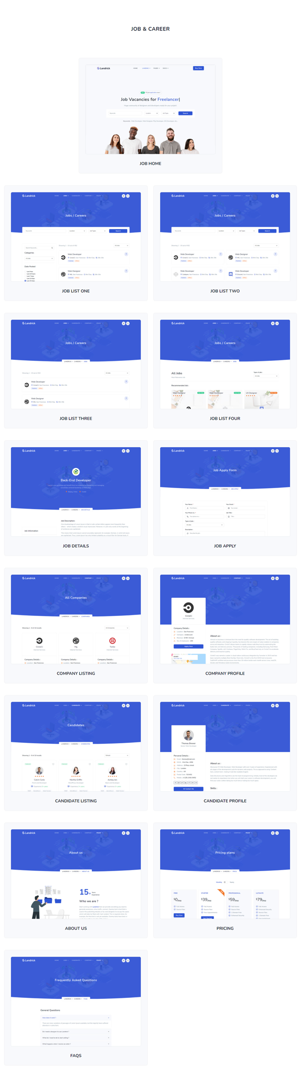 Landrick - Multipurpose App, Saas & Software Landing & Admin Dashboard Template (Bootstrap 5) - 12