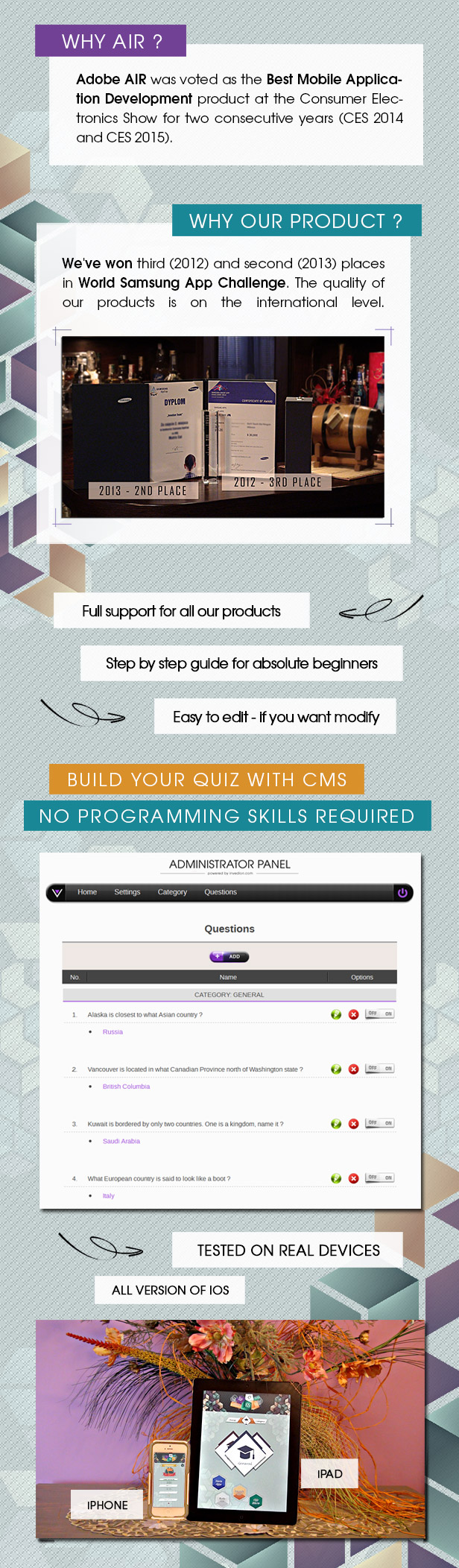 Word Scramble Quiz With CMS & Ads - iOS - 2