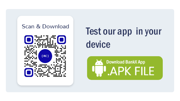 Online Banking Android App + Online Banking iOS App Template| Bank App | BankX | Flutter - 7