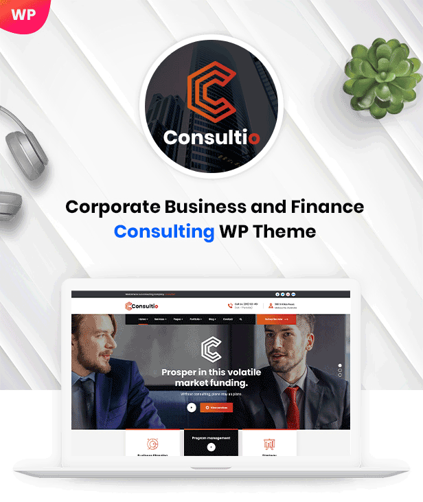 Consultio - Consulting Corporate WordPress Theme