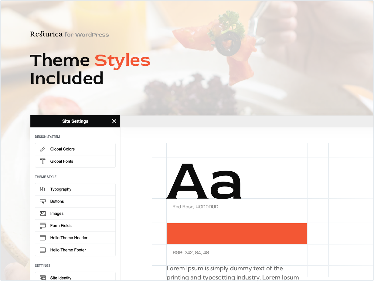 Theme Styles Included