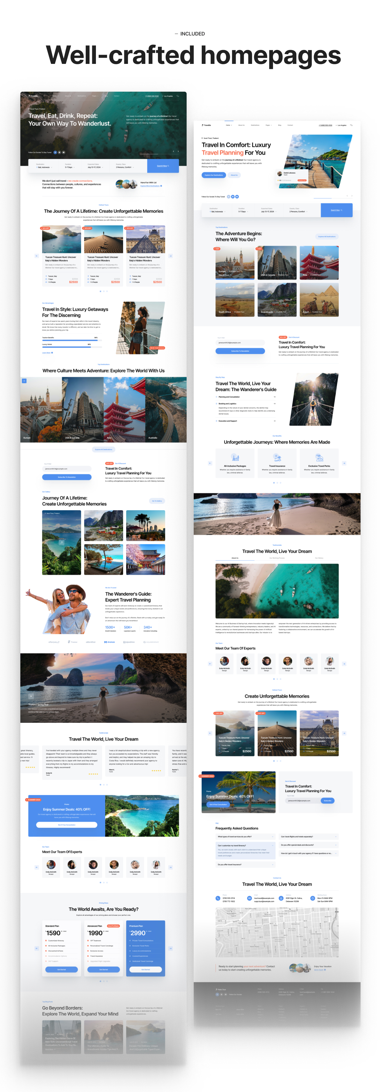 Travelite - Travel & Tourism Agency WordPress Theme - 2