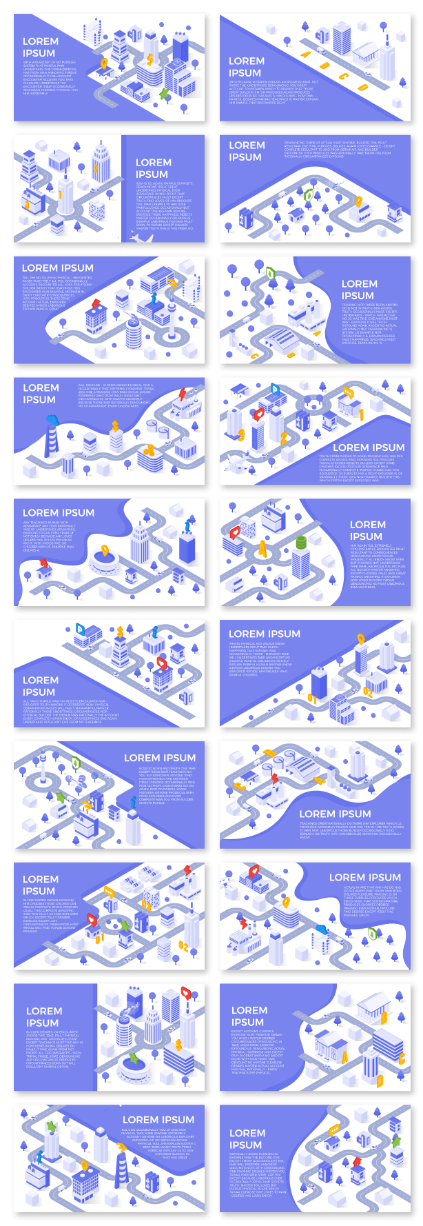 Isometric Modern City Concept