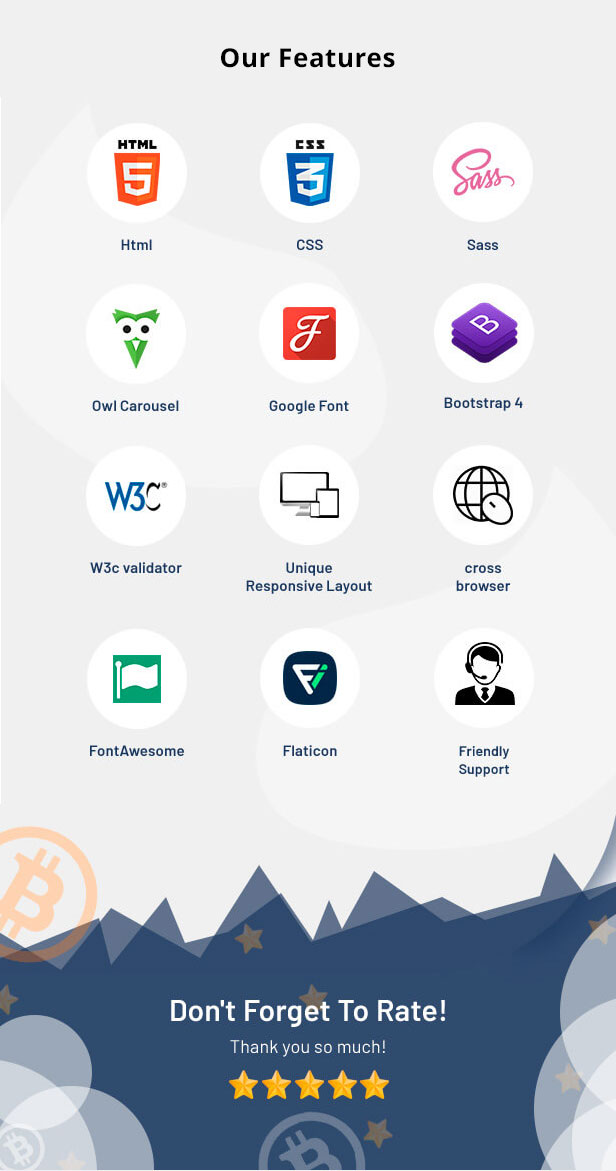 Bitcon - Bitcoin HTML5 Template