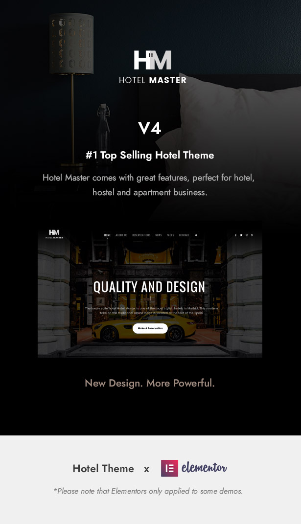 Hotel Master Wordpress Theme - 