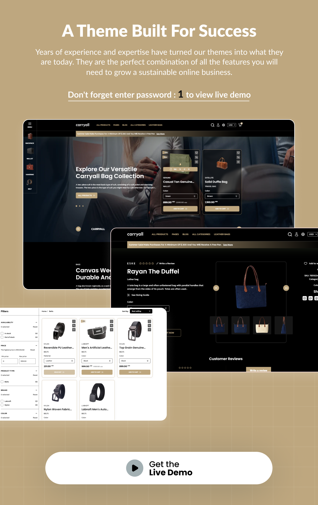 Carry All - Bags & Wallets Responsive Shopify 2.0 Theme - 10