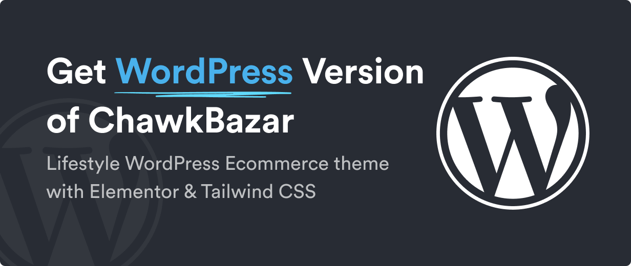 ChawkBazar Laravel - React, Next, REST API Ecommerce With Multivendor - 1