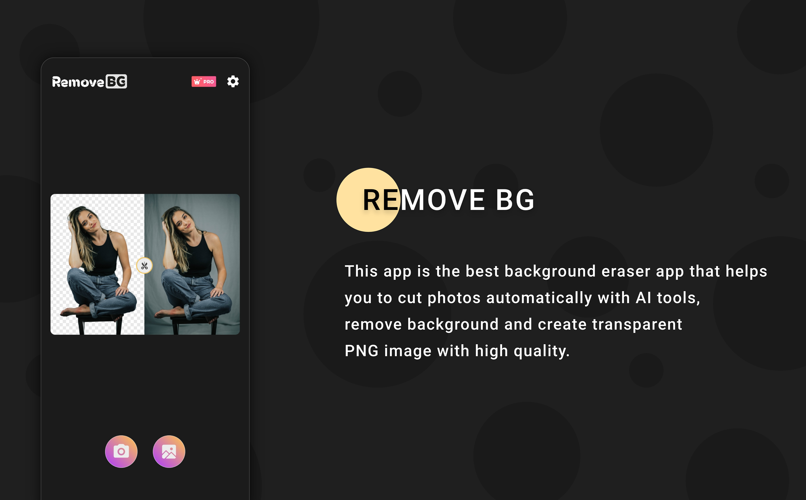 RemoveBg - AI Auto Remove Background & Background Change With In-App Purchase - 2