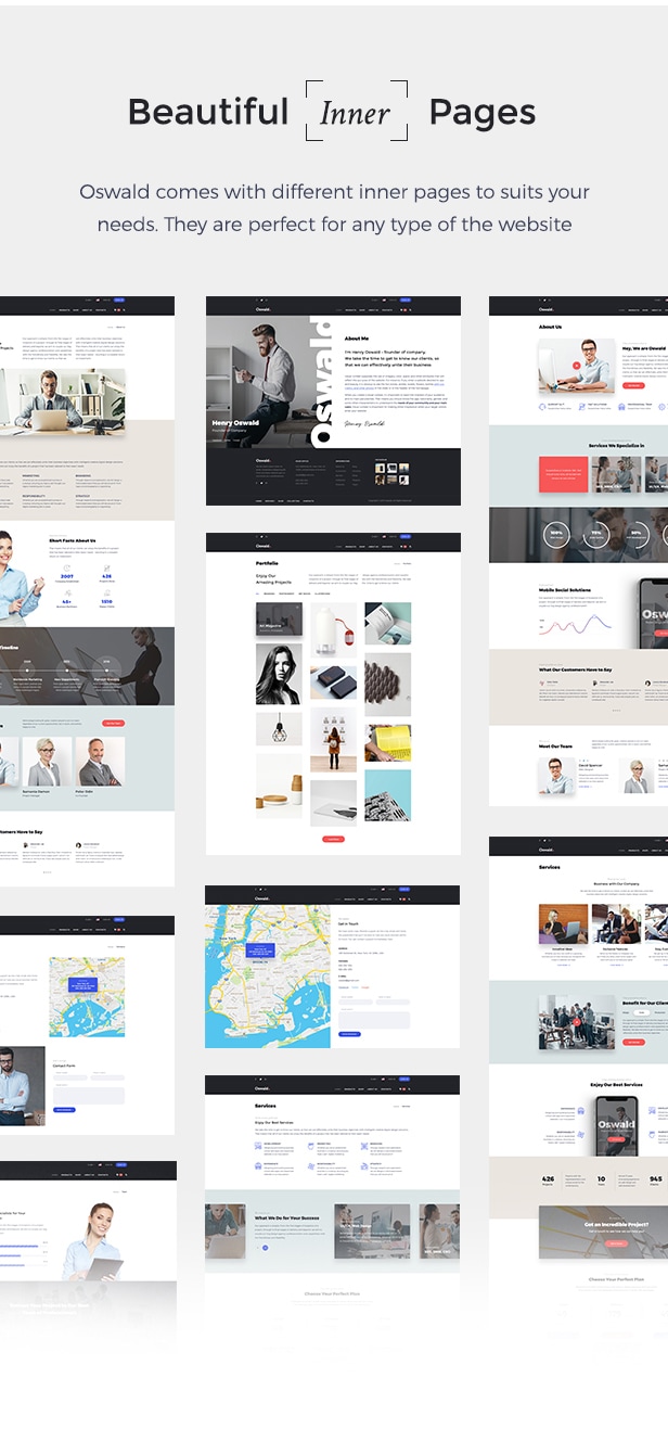 Oswald - Creative Multi-Purpose Responsive WordPress Theme - 6