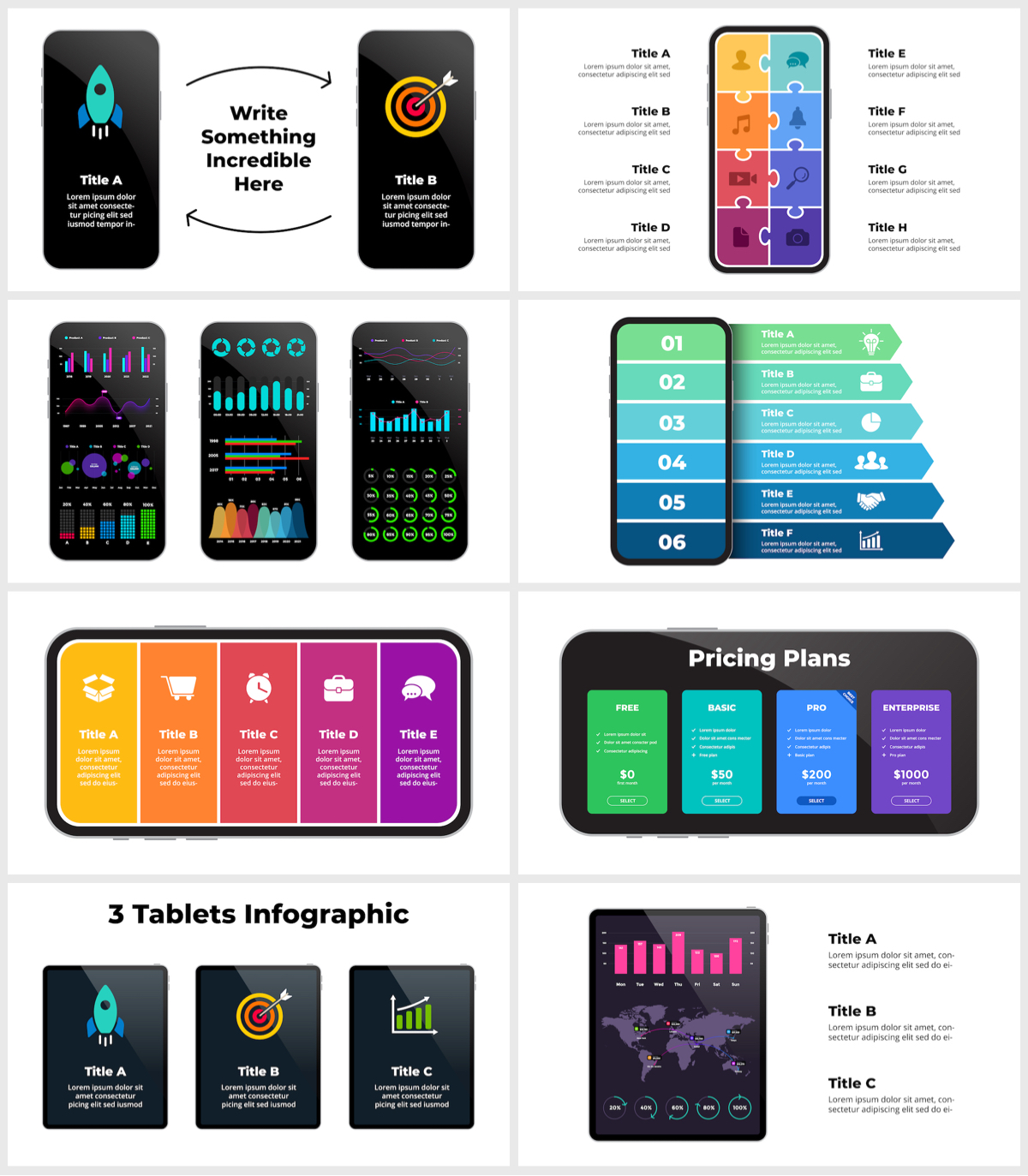 Wowly - 3500 Infographics & Presentation Templates! Updated! PowerPoint Canva Figma Sketch Ai Psd. - 218