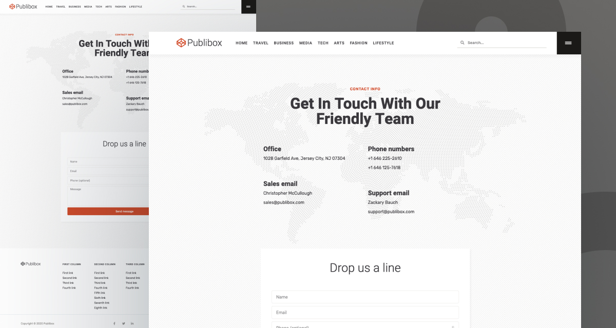 Publibox - Blog, News & Magazine Elementor Template Kit - 7
