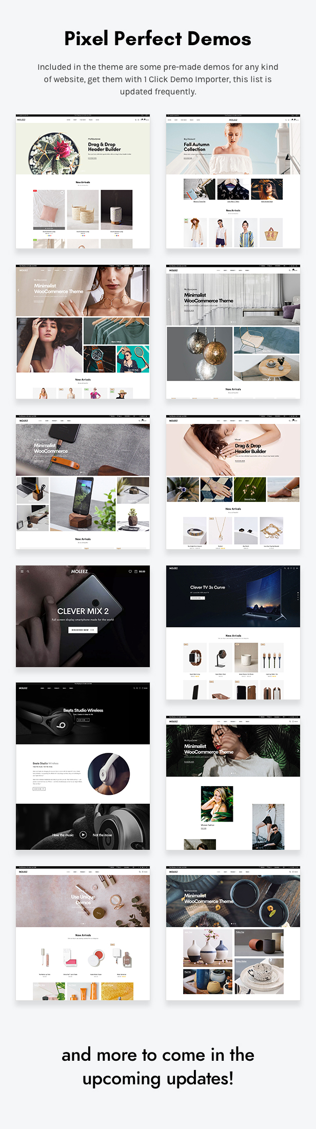 Moleez - Minimalist WordPress Theme for WooCommerce - 4