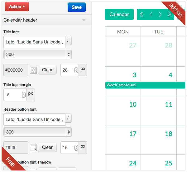Calendarize it! for WordPress by RightHere CodeCanyon
