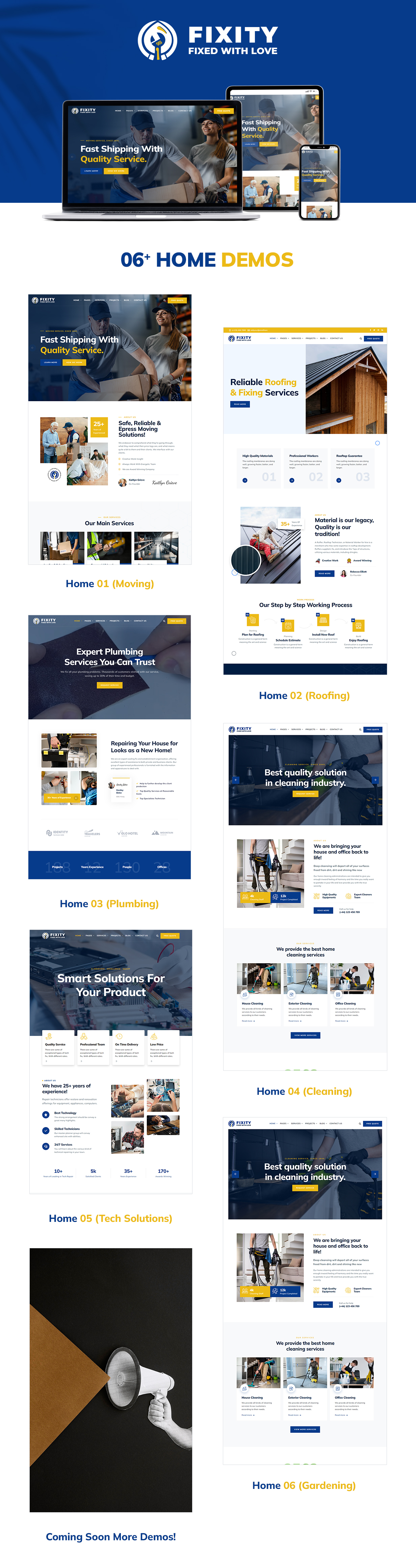 Handyman Services WordPress Theme