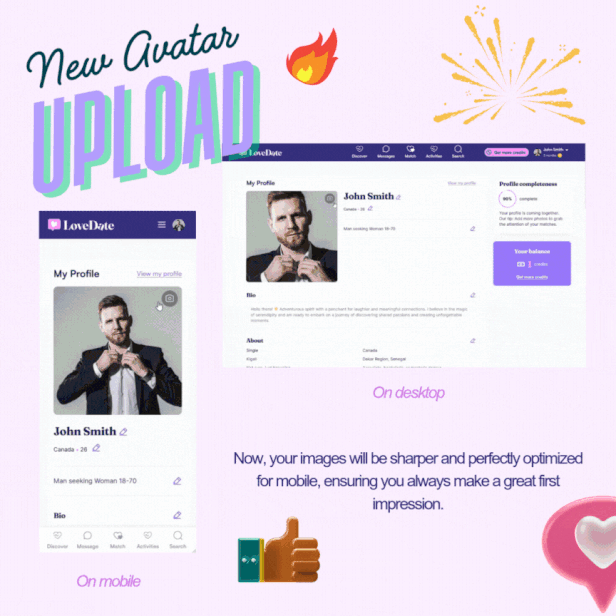 LoveDate - Social Dating Network WordPress Theme
