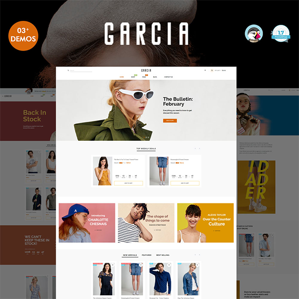 Trending Fashion Boutique E-Commerce Prestashop Theme