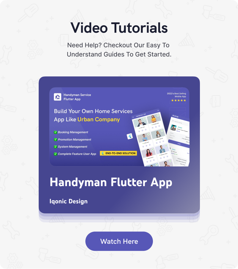 Handyman Service | On-Demand Home Service Flutter App with ChatGPT Integration - 36