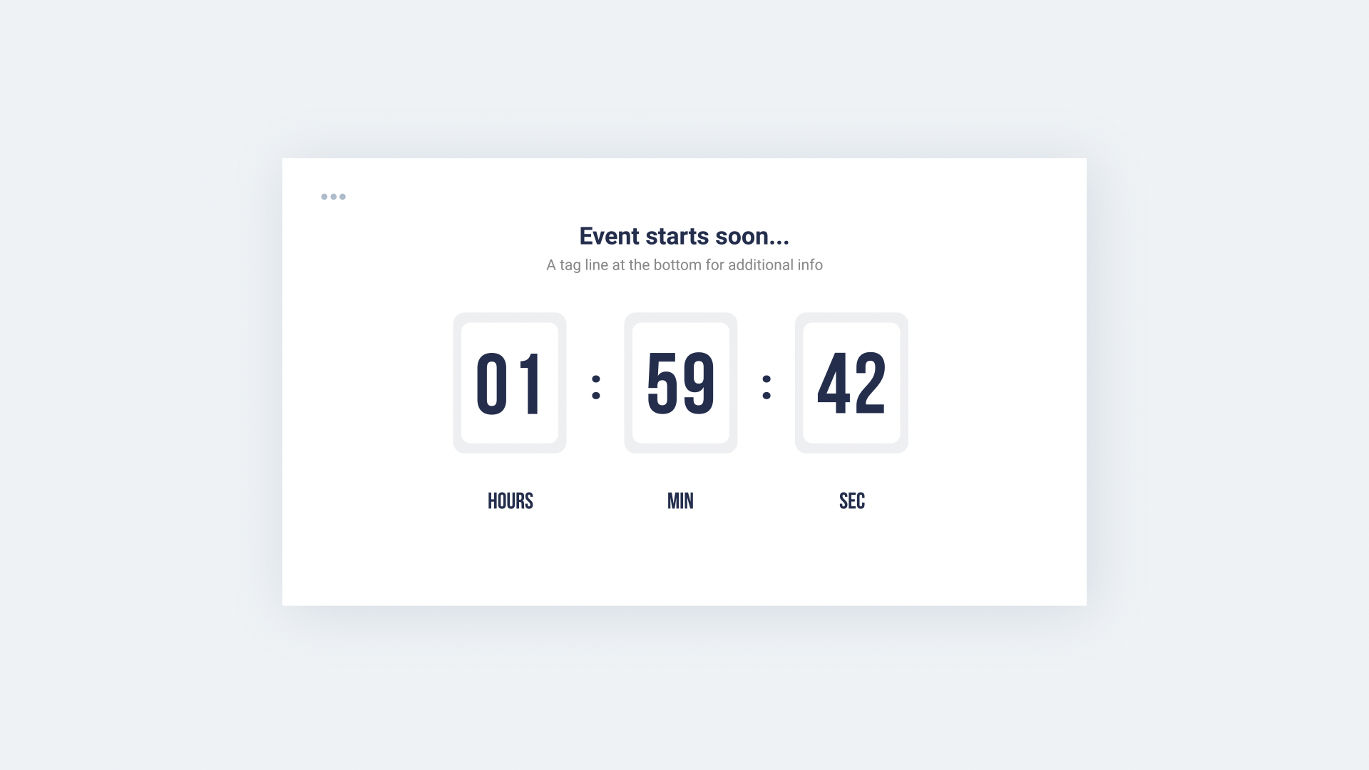 Countdowns & Timers Pack - 29