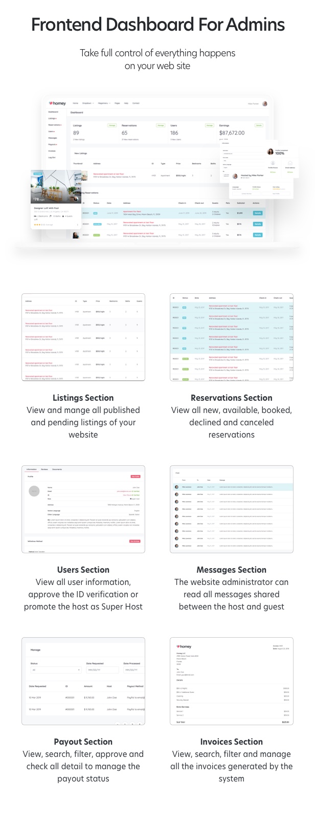 Homey - Tema WordPress para reservas e aluguéis - 8