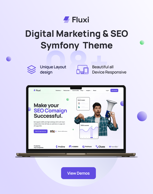 Fluxi - SEO Digital Marketing Symfony Template - 14