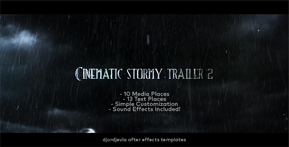 Cinematic movie trailer - 02 Sound Effect