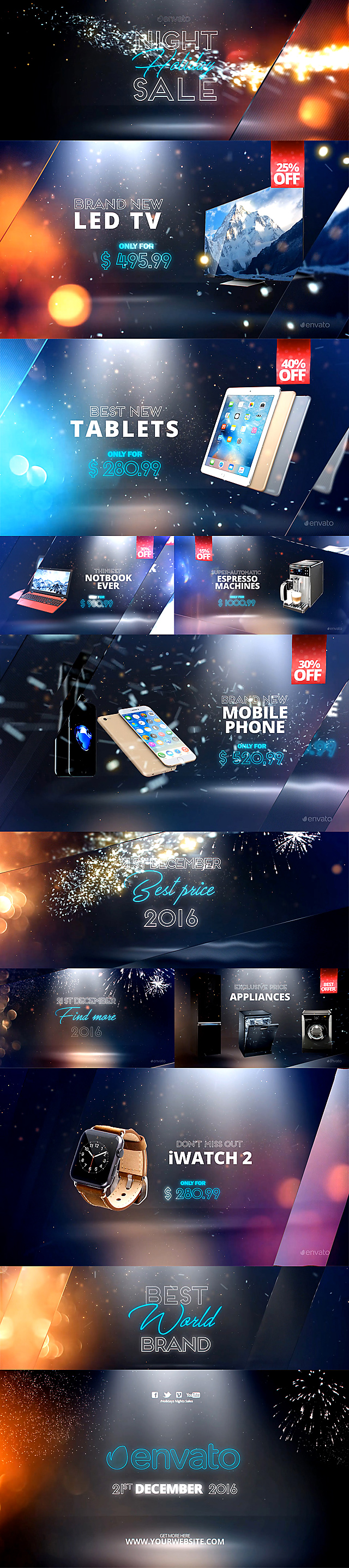 Holiday Sales Template v1.2 - Project for After Effects (Videohive)