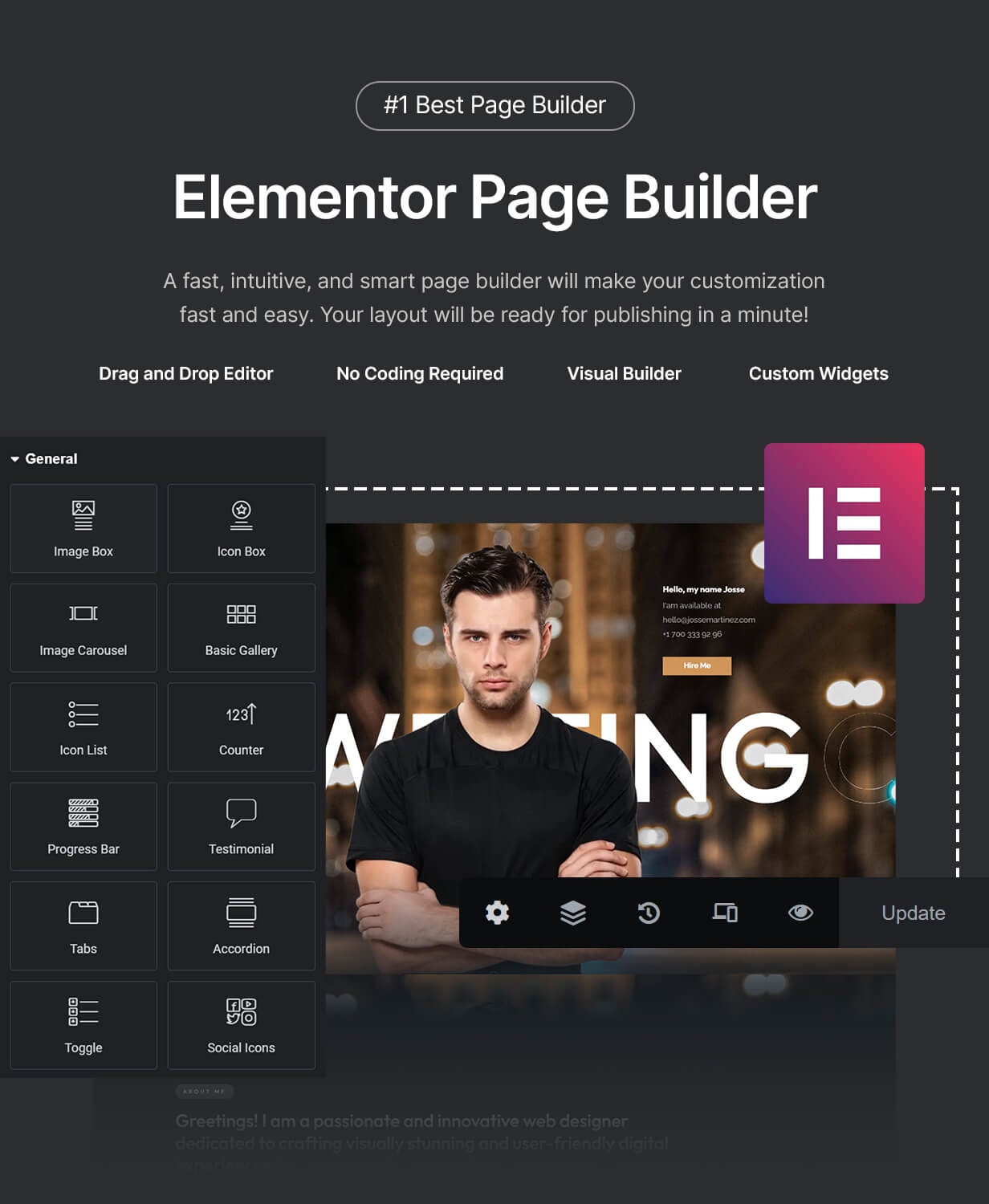 Joss - Personal Portfolio WordPress Theme - 7