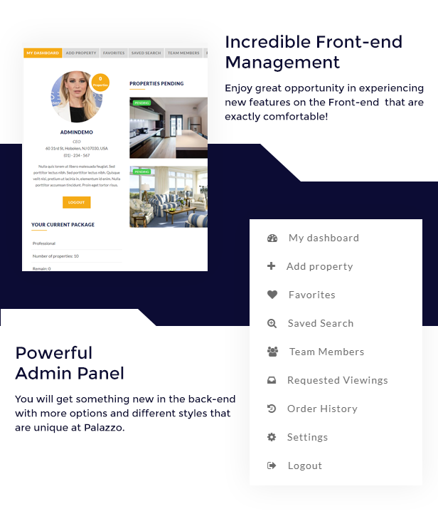 Palazzo - Real Estate WordPress Theme - 3