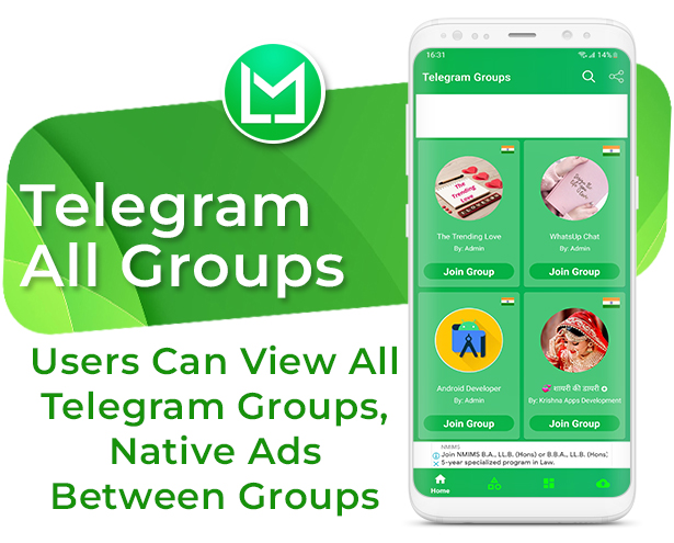 whatsapp groups link android app, social groups link source code