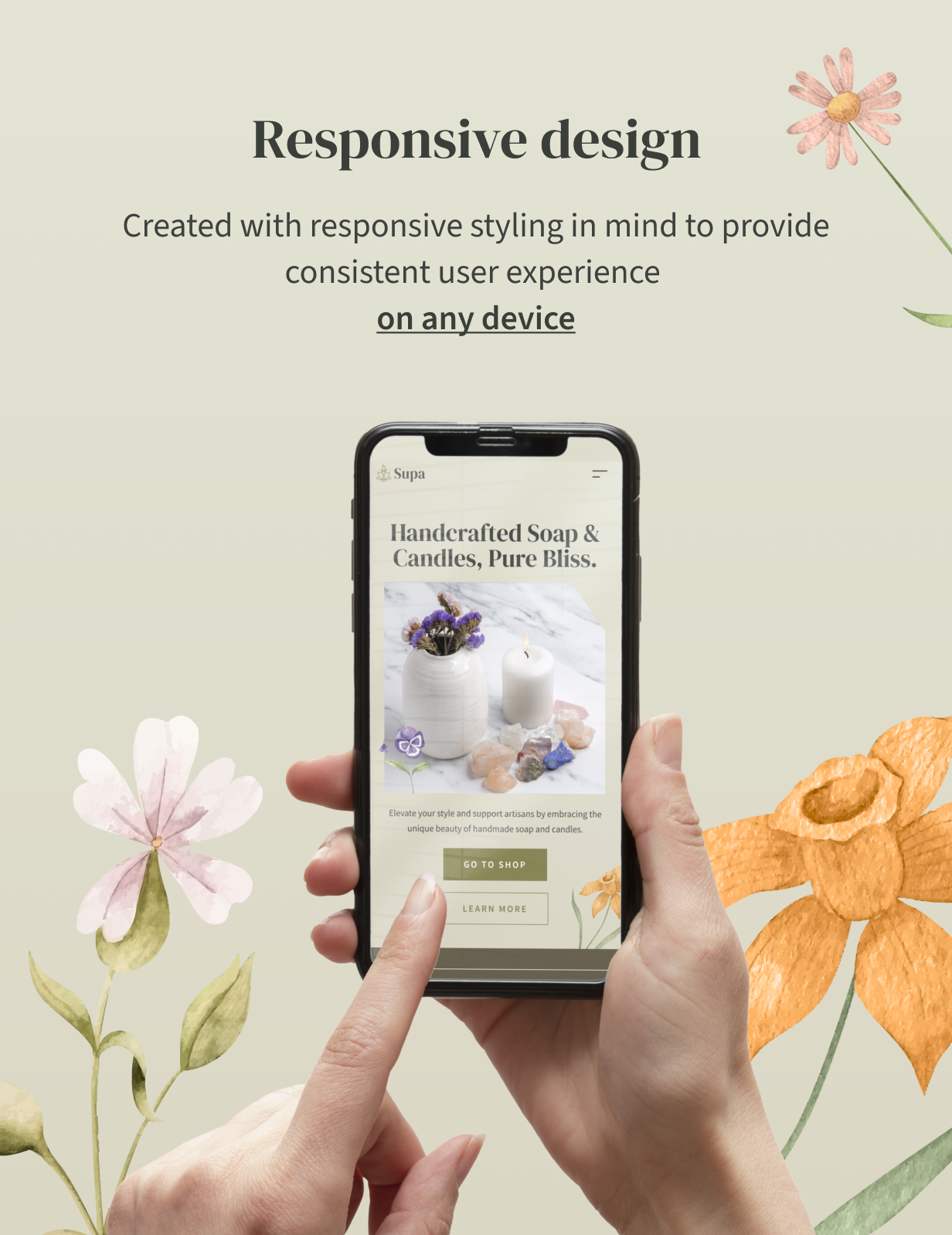 Supa - Handmade Soap & Candles Shop WordPress Theme
